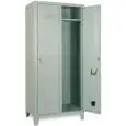 METAL LOCKER - MOD. ELI 50P2/80 - Single unit structure - DIMENSIONS Cm L80x D50x H180 - Volume m³ 0,74 - Weight Kg. 26