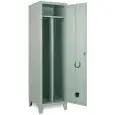 METAL LOCKER - MOD. ELI 50P1/D - Single unit structure - DIMENSIONS Cm L50x D50x H180 - Volume m³ 0,46 - Weight Kg. 23
