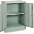 SHORT METAL LOCKER - MOD. BAS 80/100 - Single unit structure with doors - DIMENSIONS Cm P 40 x H100