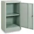 SHORT METAL LOCKER - N.1 ANTA - MOD. BAS60 - Single unit structure - DIMENSIONS Cm L60x D40x H100 - Volume m³ 0,25 - Weight Kg. 19