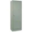 ALL-SHELF METAL LOCKER - N. 1 DOOR - MOD. PIA60 - Single unit structure - DIMENSIONS Cm L60x D40x H180 - Volume m³ 0,45 - Weight Kg. 30