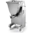 COMMERCIAL AUTOMATIC MEAT MINCER - MOD. TCN 90 HP 5 VERT TOP CONTROL - Production per hour Kg/h 1000/1200 - Tank capacity Kg 90/120 - THREE PHASE supply 230-400/50/3 - EC standards