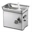 COMMERCIAL COUNTERTOP MEAT MINCER - MOD. TCQ 22.1 HP2 - Production per hour Kg/h 350 - SINGLE PHASE supply 230/50/1 - EC standards
