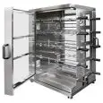 MULTIGRILL - MOD. MGK10E - Stainless steel supporting structure - N. 10 motors 230V - N. 10 steel swords - Voltage 400V THREE-PHASE + N - Power 7,2 KW - Dimensions: cm W 46,5 X D 58 X 87 h - CE standard