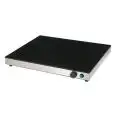 ELECTRIC GLASS CERAMIC HOT PLATE WITH THERMOSTATIC CONTROL - Mod. PC-4-640-540 CERAN - Dim. Cm L 64 x D 54 x h 6 - Power 1 x 800W
