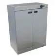 PLATE WARMER 2 HINGED DOORS - MOD TQ231 - Single phase 230V - Power absorbed W 1500 - Capacity 120 plates - Dimensions cm L70xD41xH90 - CE approved