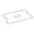 STAINLESS STEEL PAN LIDS WITH HANDLES FOR MOD. DELIZIEBM