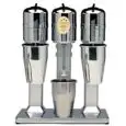 COUNTERTOP MILKSHAKERS MOD. GM3138M - N. 3 STAINLESS STEEL CUPS Lt. 0,800 - BLENDER SPEED 18000 RPM - POWER 450W - SUPPLY 230V SINGLE PHASE 50/60Hz - EC STANDARDS
