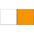 SEAT COLOUR: WHITE + ORANGE