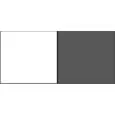 SEAT COLOUR: WHITE + CHARCOAL