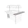 SHORT PLATE STAND SET