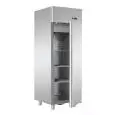 UPRIGHT FREEZER - STAINLESS STEEL AISI 304 - VENTILATED COOLING - N. 1 DOOR - Mod BG07EBT - GASTRONORM 2/1 - CAPACITY LT 700 - TEMPERATURE -18°/-22°C - Dimensions cm L 71 x D 80 x H 203/210 - CE APPROVED