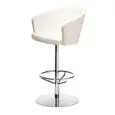 STOOL KICCA - MOD. 320 - STEEL SWIVEL CHAIR - FABRIC BODY - FOR INDOOR USE - DIMENSIONS Cm L62 x D57 x H108 - EC STANDARDS