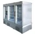 REFRIGERATED PATISSERIE AND ICE CREAM DISPLAY - MOD. TEK/77 - ANODIZED ALUMIIUM EXTERIOR - LOW-E GLASS - TEMPERATURE °C +5/-25 - THREE SEPARATE COMPARTMENTS - SINGLE PHASE SUPPLY - VENTILATED COOLING - SELECTION OF DISPLAY GLASS ON 1, 2, 3 or 4 SIDES - DI