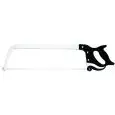 BUTCHER'S SAW - GRADE AISI 420 TEMPERED STAINLESS STEEL - NON-SLIP RUBBER HANDLE - DISHWASHER-PROOF - TOTAL LENGTH cm. 64,5