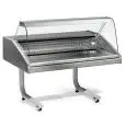 REFRIGERATED DISPLAY COUNTER - SUITABLE FOR THE DISPLAY OF FRESH FISH - MOD VR 2005 - STATIC COOLING - TEMPERATURE °C 0/+6 - DISPLAY DECK DEPTH: 56 cm