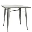 Table - colour aluminium - Structure in metal painted with clear coat - Model 1262-236D