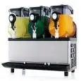 SLUSH MACHINE - MOD. GRANISMART 3 NEW EDITION - N. 3 TANKS - CAPACITY  LT 5 + 5 + 5 - Dimensions Cm. W60 x D40 x h63 - EC STANDARDS