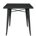 Table - colour Black - Structure in metal painted - Model 1266-Black