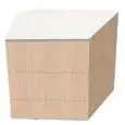 90° CORNER JOINING UNIT FOR MOD. VENEZIA BASE - MOD. VENEZIA EA 90 - DIMENSIONS Cm L 73 X D 73 X H 90 - WEIGHT Kg 103