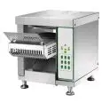 CONVEYOR TOASTER - Mod. CVT1 - Production per hour: N. toasts 50 ÷ 150 - Power 1300 W - Single phase 220-240V/1/50-60Hz - CE APPROVED