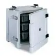 FRONT-LOADING INSULATED FOOD BOX - MOD. AF6 - SUITABLE FOR THE TRANSPORT OF MULTIPLE SERVINGS - HOT, CHILLED OR FROZEN - GASTRONORM GN1/2 and 1/3 - CAPACITY 30.5L - DIMENSIONS cm L 41 x D 36 x 44 H - CE APPROVED