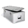 TOP-LOADING INSULATED FOOD BOX - MOD. THERMAX GN1/1 - SUITABLE FOR THE TRANSPORT OF MULTIPLE SERVINGS - HOT, CHILLED OR FROZEN - GASTRONORM GN1/1 - CAPACITY 39L - DIMENSIONS cm L 41,5 x D 66 x 30 H - CE APPROVED
