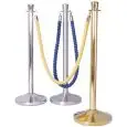 TWISTED ROPE QUEUE BARRIERS - MOD. AC 5118 - Height cm 90 - Available in various colours