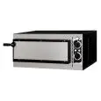ELECTRIC PIZZA OVEN - MECHANICAL CONTROL - Mod. BASIC 1/40 - Single deck oven - firebrick oven base - Chamber dimensions cm L 41 x D 36 x 9 h - N. Pizzas 1 (Ø cm 32) - Power 1,6 Kw - CE APPROVED