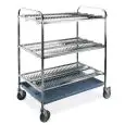 PLATE AND GLASS DRAINER - MOD. 50 - TUBULAR STAINLESS STEEL STRUCTURE - STAINLESS STEEL PLATE DRAINER RACKS - ABS GLASS DRAINER/DRIP TRAY - SWIVEL CASTORS- EC STANDARDS