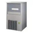 FABBRICATORE DI GHIACCIO A GRANULI PRESSATI - Cod. TMG130 - PRODUZIONE FINO A kg 60/24 h - POTENZA ASSORBITA 420 W - Capacità contenitore Kg 10 - Dim. cm L 45 x P 62 x H 68 - Norma CE