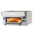 ELECTRIC PIZZA OVEN - Mod. LCB/I - Fully refractory chamber - Chamber interior dimensions cm L 60 x D 90 x 17 h - N. Pizzas: 6 (Ø cm 30) - Capacity: N. 2 Trays (cm 60x40) - Max power: Kw 7,2 - EC standards