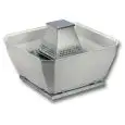 CENTRIFUGAL ROOF EXHAUST FAN - MOD. TN/VAT - UPBLAST FLOW - Max continuous temperature of exhaust air 60°C or 400°C for 2 hours only in case of emergency - CE standards