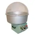 CANDYFLOSS MACHINE - MOD. SMARTY 2 - N. 2 TANKS - Aluminium bowl - Plexiglass dome - Tank capacity gr. 350 x 2 - Power 1000/1900 W - 230 V single phase supply - Bowl dimensions cm ø 60 - Dimensions without bowl cm L 35 X D 42 X H 42 - EC standards