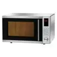 Stainless steel MICROWAVE OVEN with grill and manual controls - Mod. MF 911 - Cooking chamber capacity Lt 25 - Rated power kW 0,9 - Power kW 1,45 - Single phase 230V/1/50Hz - CE APPROVED