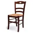 VILLAGE CHAIR - MOD. SD 079 - BEECH WOOD STRUCTURE - STRAW SEAT - FOR INDOOR USE - DIM. Cm L 42 x D 41 x H 88 - SEAT HEIGHT cm 47 - CE STANDARD