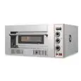 GAS PIZZA OVEN - Mod. FPG 4 - Single deck oven - Firebrick oven base - Chamber dimensions cm L 62 x D 62 x h 15,5 - N. Pizzas 4 (Ø cm 30) - Power 13,2 Kw - EC standards