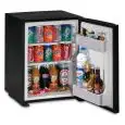MINIBAR - Mod. F40E - AUTO DEFROST - ABSORPTION COOLING SYSTEM - TEMPERATURE °C 6/7 - SINGLE PHASE SUPPLY 110-230V/50-60Hz - CAPACITY Lt. 40 - POWER W 60 - Dimensions cm L 44,1 x D 45,7 x 56,6 H - EC standards