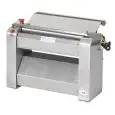 SHEETER - MOD. SF400 - 1 PAIR OF ROLLERS - DIM. ROLLERS cm 40 x Ø 5,5 - PUSH-BUTTON 24VOLT - POWER W 600 - THREE-PHASE POWER SUPPLY 400V/3/50HZ - DIMENSIONS cm L 64 x P 35 x 40 H - WEIGHT Kg 38