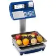 COUNTERTOP SCALE - MOD. NSUA-MARE - GRAPHIC PRINTER - AVAILABLE IN 2 VERSIONS WITH CAPACITY: Kg 15 and 30 - DIM. Cm L 35,4 x D 50 x h 53,2 - EC STANDARDS