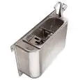 Scoop washer with AISI 304 stainless steel fairing - dimensions 37, 5 x 19-.5 x 27h cm