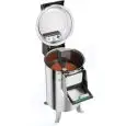 POTATO PEELER Mod. PPN18 - POWER SUPPLY: SINGLE PHASE OR THREE PHASE - Loading capacity kg 18 - Production per hour kg/h 220 - Potato tray included - Power hp 1,5 / 1100W - CE APPROVED