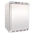 UNDERCOUNTER FREEZER - PAINTED STEEL/ABS EXTERIOR - STATIC COOLING - ECO - Mod. G-EF200 - SINGLE SOLID DOOR - GROSS CAPACITY LT 120 - TEMPERATURE RANGE -18º/-22ºC - Dimensions cm L60 x D58,5 x h85,5 - CE APPROVED