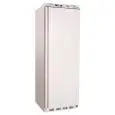 UPRIGHT FREEZER - PAINTED STEEL/ABS EXTERIOR - STATIC COOLING - ECO - Mod. G-EF400 - SINGLE SOLID DOOR - GROSS CAPACITY LT 340 - TEMPERATURE RANGE -18º/-22ºC - Dimensions cm L60 x D58,5 x h185,5 - CE APPROVED