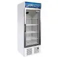 UPRIGHT FRIDGE - PAINTED METAL EXTERIOR - FOR SNACK BARS - STATIC COOLING - Mod. G-SNACK340TNG - CAPACITY Lt 331 - SINGLE GLASS DOOR - TEMPERATURE RANGE +2°/+8°C - Dimensions cm L66 x D65 x h191 - CE APPROVED