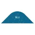 TRAY COLOR BLUE GLITTER