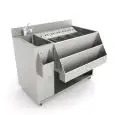 COCKTAIL STATION - WITH SINK - MOD. 130101 - Dimensions Cm L108 x D56 x h83,5 - Weight Kg. 67 - Volume: 0,6