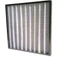 Corrugated cloth filter G4 - Maximum filtering surface in a compact size - Metallic frame