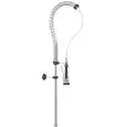 SHOWER SPRAY UNIT WITHOUT MIXER TAP Mod. STAR - Plastic-coated or stainless steel hose - Available in height cm 100/120 - Also for wall-mount taps