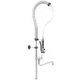 SHOWER SPRAY UNIT WITHOUT MIXER TAP Mod. 00971000 - Black - Height cm 60 - Max operating pressure: 5 bar
